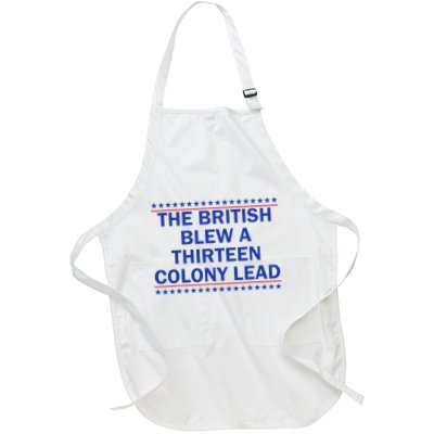 Thirteen Colony Lead Funny 4th Of July Design Apron