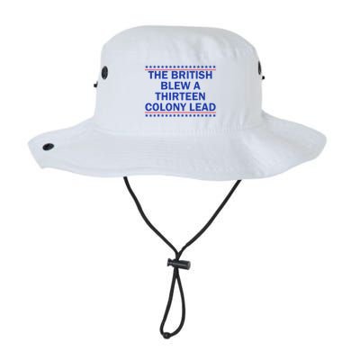 Thirteen Colony Lead Funny 4th Of July Design Bucket Hat