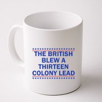 Thirteen Colony Lead Funny 4th Of July Design Mug