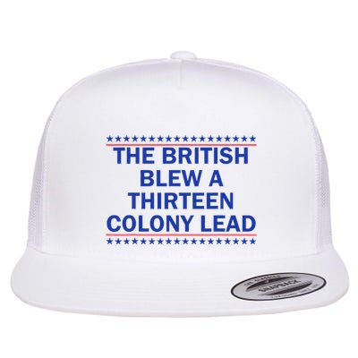 Thirteen Colony Lead Funny 4th Of July Design Flatbill Hat