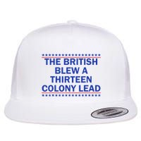 Thirteen Colony Lead Funny 4th Of July Design Flatbill Hat