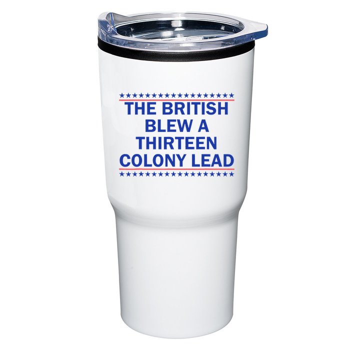 Thirteen Colony Lead Funny 4th Of July Design Tumbler