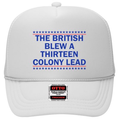 Thirteen Colony Lead Funny 4th Of July Design Trucker Hat