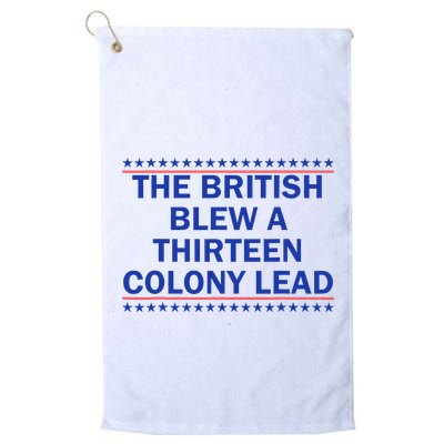 Thirteen Colony Lead Funny 4th Of July Design Golf Towel