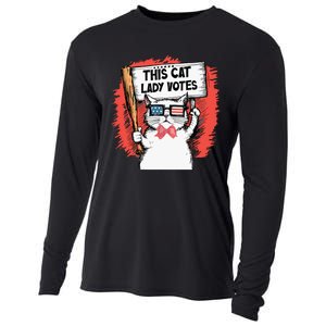 This Cat Lady Votes Cute Cat Cooling Performance Long Sleeve Crew