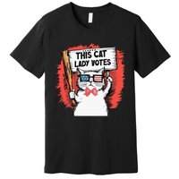 This Cat Lady Votes Cute Cat Premium T-Shirt