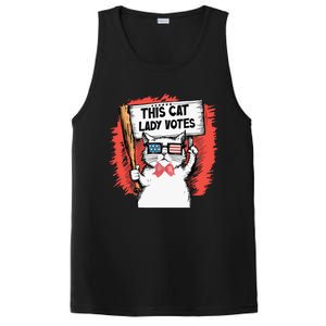 This Cat Lady Votes Cute Cat PosiCharge Competitor Tank