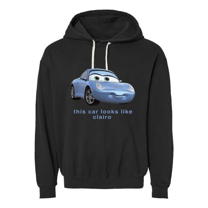 This Car Look Like Clairo Garment-Dyed Fleece Hoodie