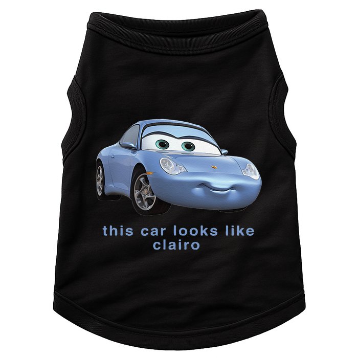 This Car Look Like Clairo Doggie Tank
