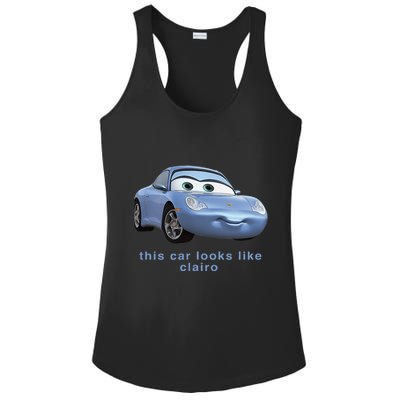 This Car Look Like Clairo Ladies PosiCharge Competitor Racerback Tank