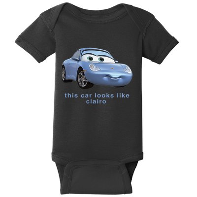 This Car Look Like Clairo Baby Bodysuit