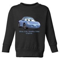 This Car Look Like Clairo Toddler Sweatshirt
