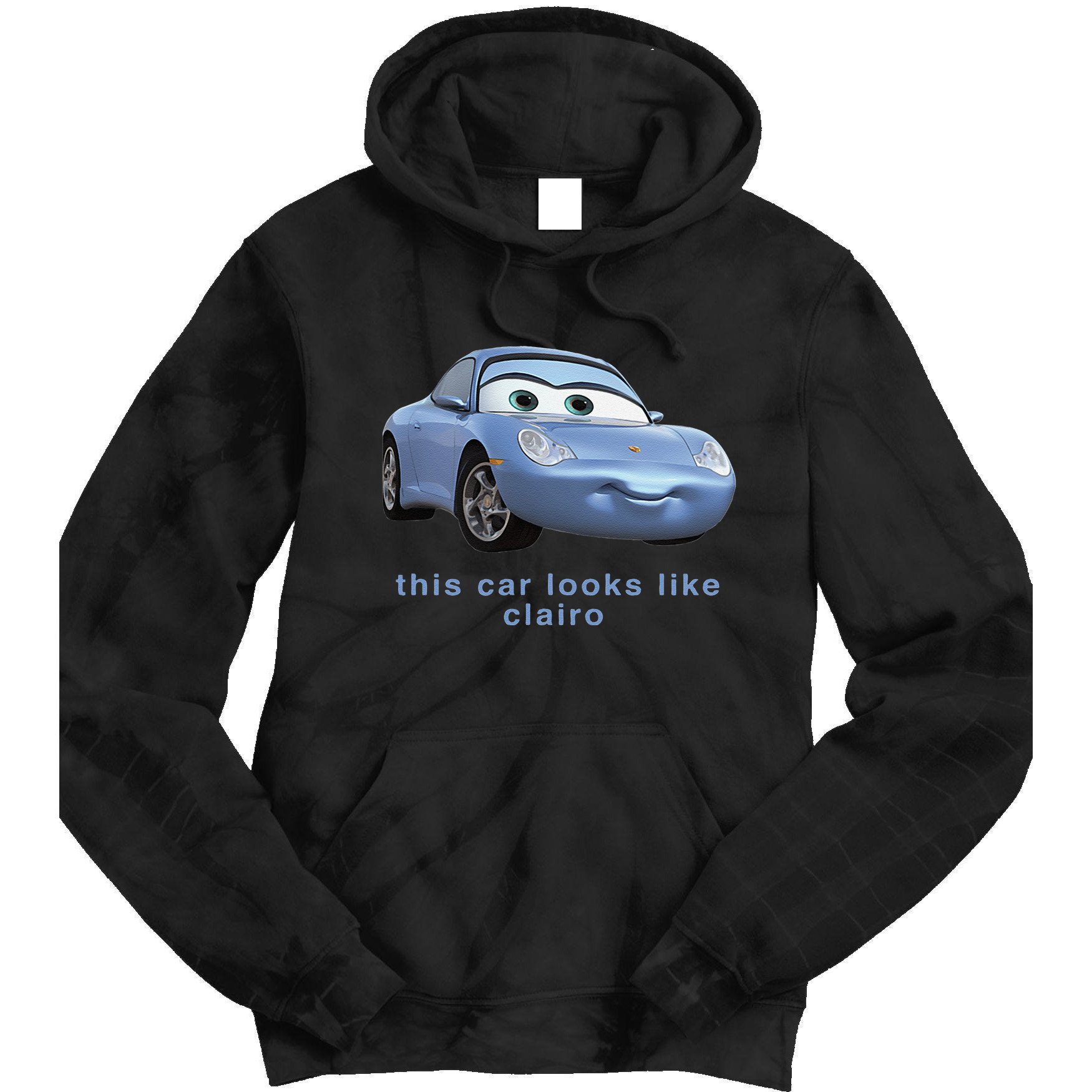 This Car Look Like Clairo Tie Dye Hoodie
