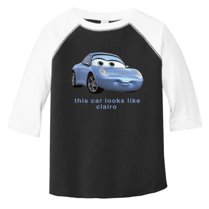 This Car Look Like Clairo Toddler Fine Jersey T-Shirt