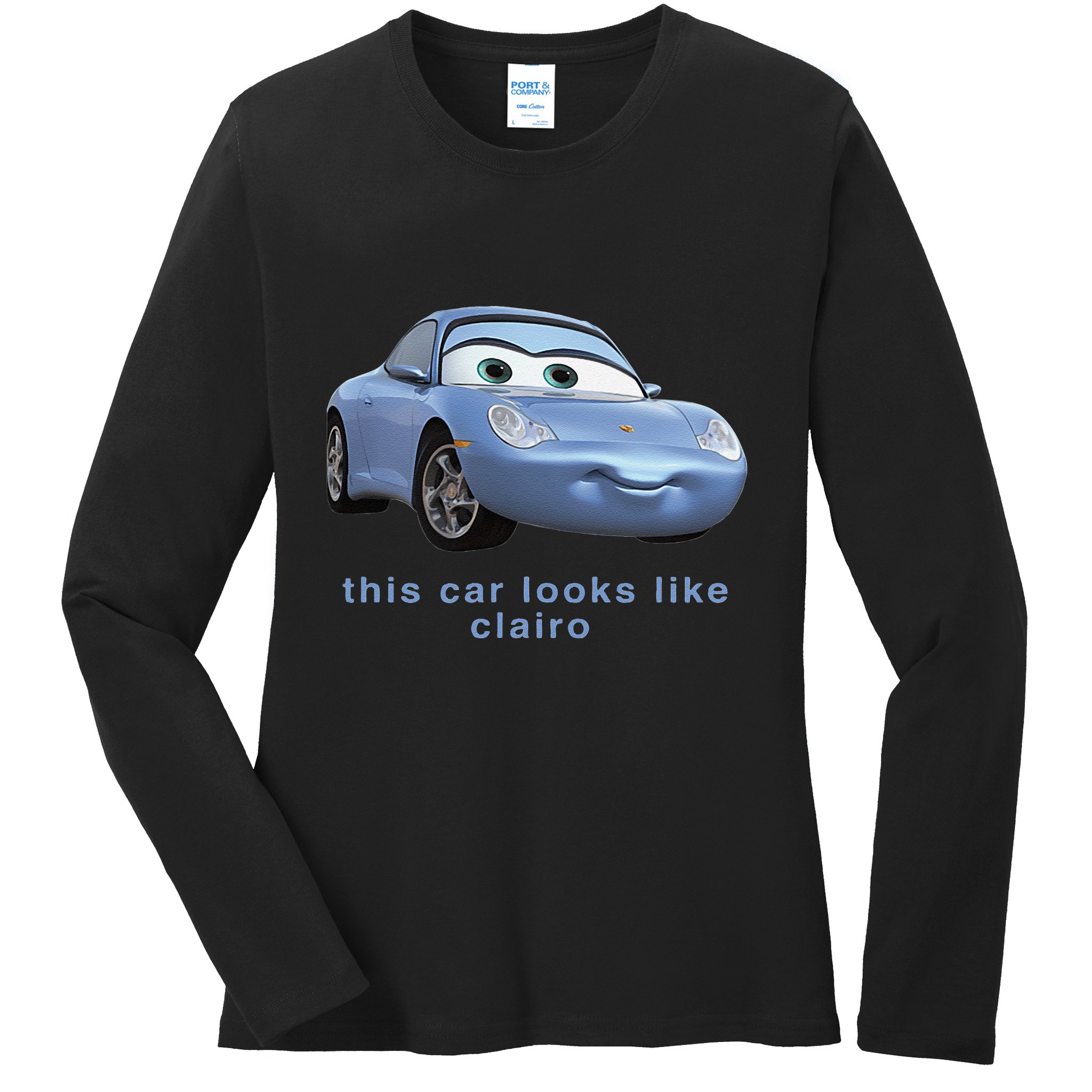 This Car Look Like Clairo Ladies Long Sleeve Shirt