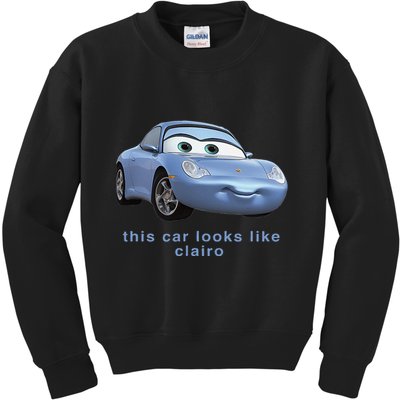 This Car Look Like Clairo Kids Sweatshirt