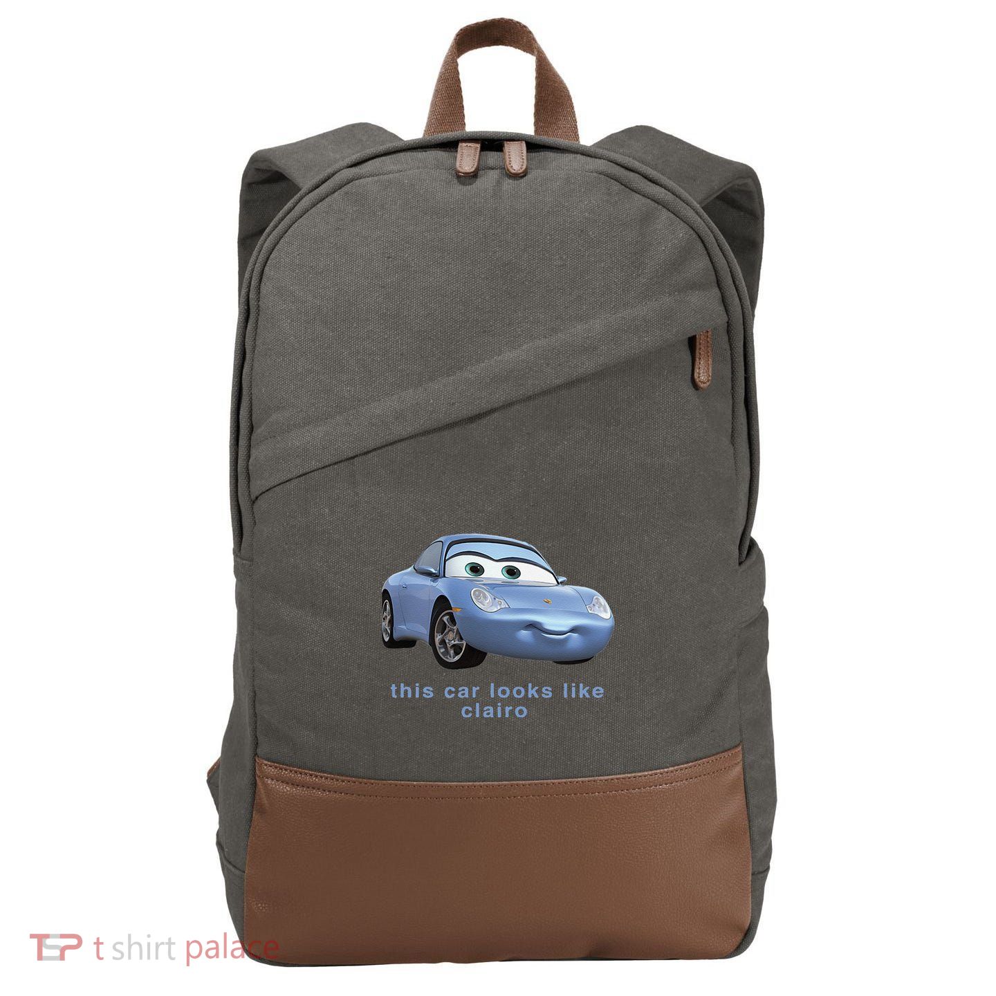 This Car Look Like Clairo Cotton Canvas Backpack
