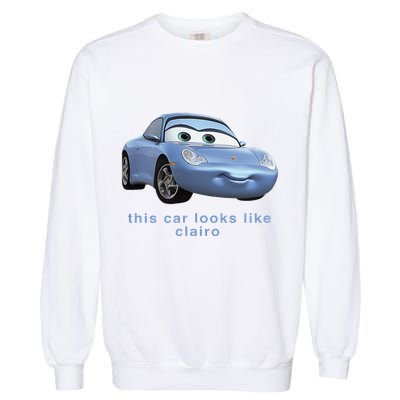This Car Look Like Clairo Garment-Dyed Sweatshirt