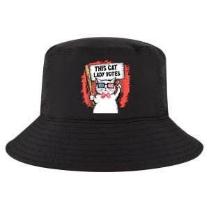 This Cat Lady Votes President Election Vote Cool Comfort Performance Bucket Hat