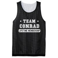 Team Conrad Lifetime Membership Funny Family Last Name Mesh Reversible Basketball Jersey Tank