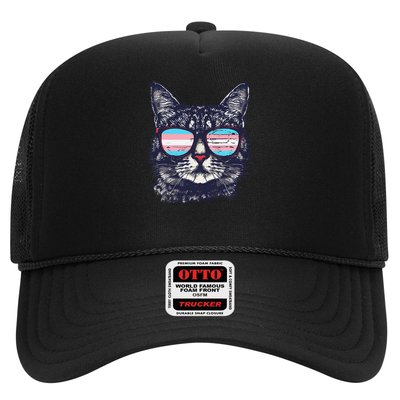 Transgender Cat LGBT Transsexual Flag Trans Transsexuality Trucker Hat