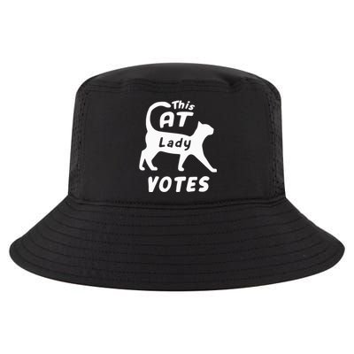 This Cat Lady Votes Cool Comfort Performance Bucket Hat