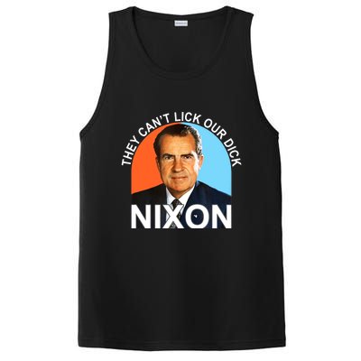 They Cant Lick Our Dick President Richard Milhous Nixon PosiCharge Competitor Tank