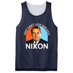 They Cant Lick Our Dick President Richard Milhous Nixon Mesh Reversible Basketball Jersey Tank