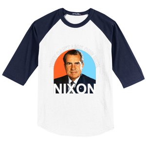 They Cant Lick Our Dick President Richard Milhous Nixon Baseball Sleeve Shirt