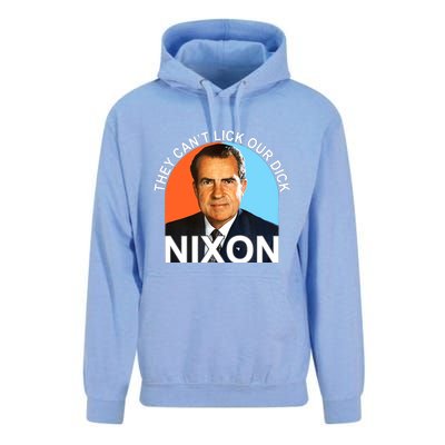 They Cant Lick Our Dick President Richard Milhous Nixon Unisex Surf Hoodie