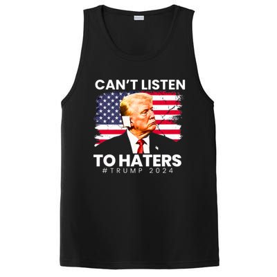 Trump Cant Listen To Haters Ear Bandage 2024 PosiCharge Competitor Tank