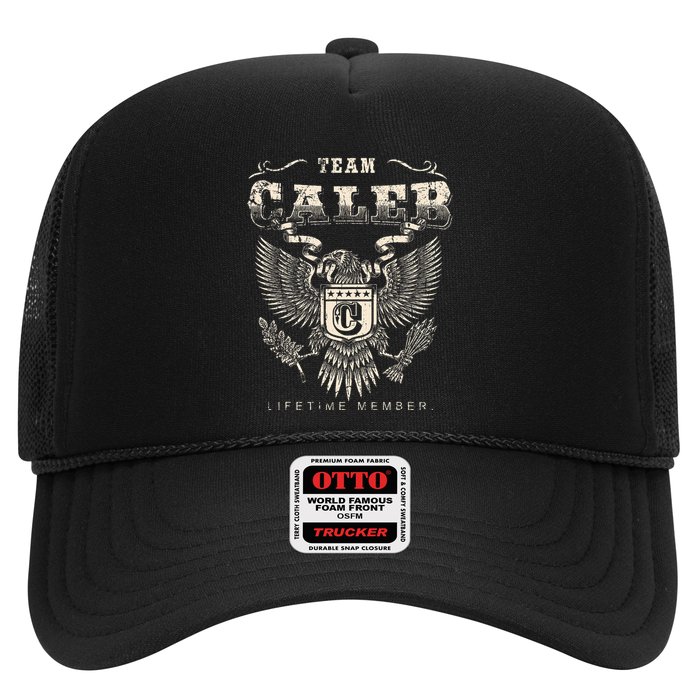 Team Caleb Lifetime Member Caleb Name Trucker Hat