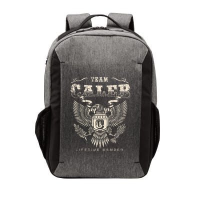 Team Caleb Lifetime Member Caleb Name Vector Backpack