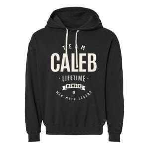 Team Caleb Lifetime Member Garment-Dyed Fleece Hoodie