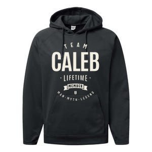 Team Caleb Lifetime Member Performance Fleece Hoodie