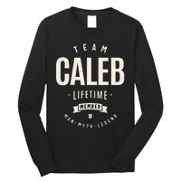 Team Caleb Lifetime Member Long Sleeve Shirt