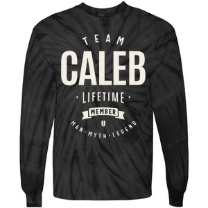 Team Caleb Lifetime Member Tie-Dye Long Sleeve Shirt