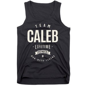 Team Caleb Lifetime Member Tank Top