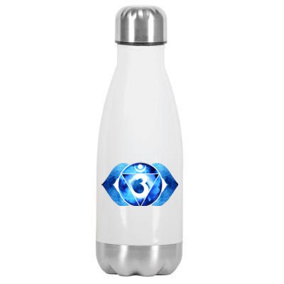 Throat Chakra Lotus Dala Yoga Namaste Cute Gift Stainless Steel Insulated Water Bottle