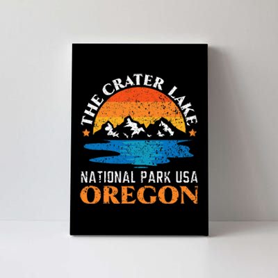 The Crater Lake National Park Usa Oregon America Canvas