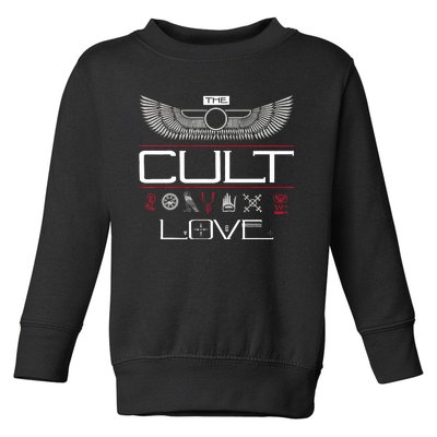 The Cult – Love Symbols Toddler Sweatshirt