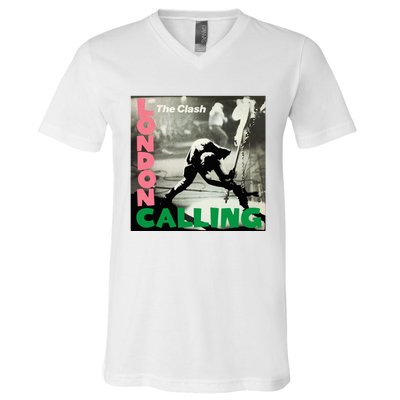 The C.L.A.S.H London Calling V-Neck T-Shirt