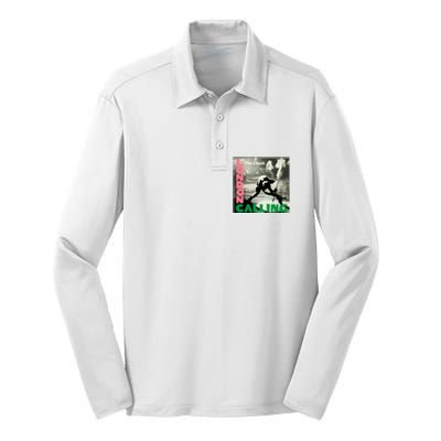 The C.L.A.S.H London Calling Silk Touch Performance Long Sleeve Polo