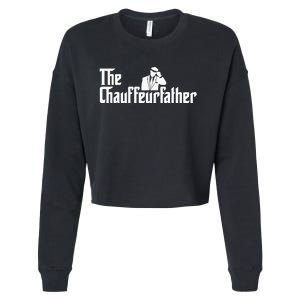 The Chauffeurfather Limousine Personal Driver Chauffeur Cropped Pullover Crew