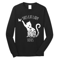 This Cat Lady Votes Ladies Is Voting Kamala Long Sleeve Shirt