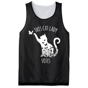 This Cat Lady Votes Ladies Is Voting Kamala Mesh Reversible Basketball Jersey Tank