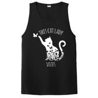 This Cat Lady Votes Ladies Is Voting Kamala PosiCharge Competitor Tank