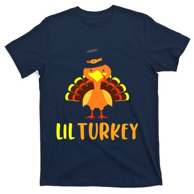 Thanksgiving Cute Lil Turkey Toddler Boys Thanksgiving T-Shirt