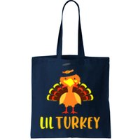 Thanksgiving Cute Lil Turkey Toddler Boys Thanksgiving Tote Bag