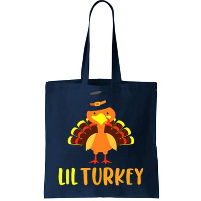 Thanksgiving Cute Lil Turkey Toddler Boys Thanksgiving Tote Bag